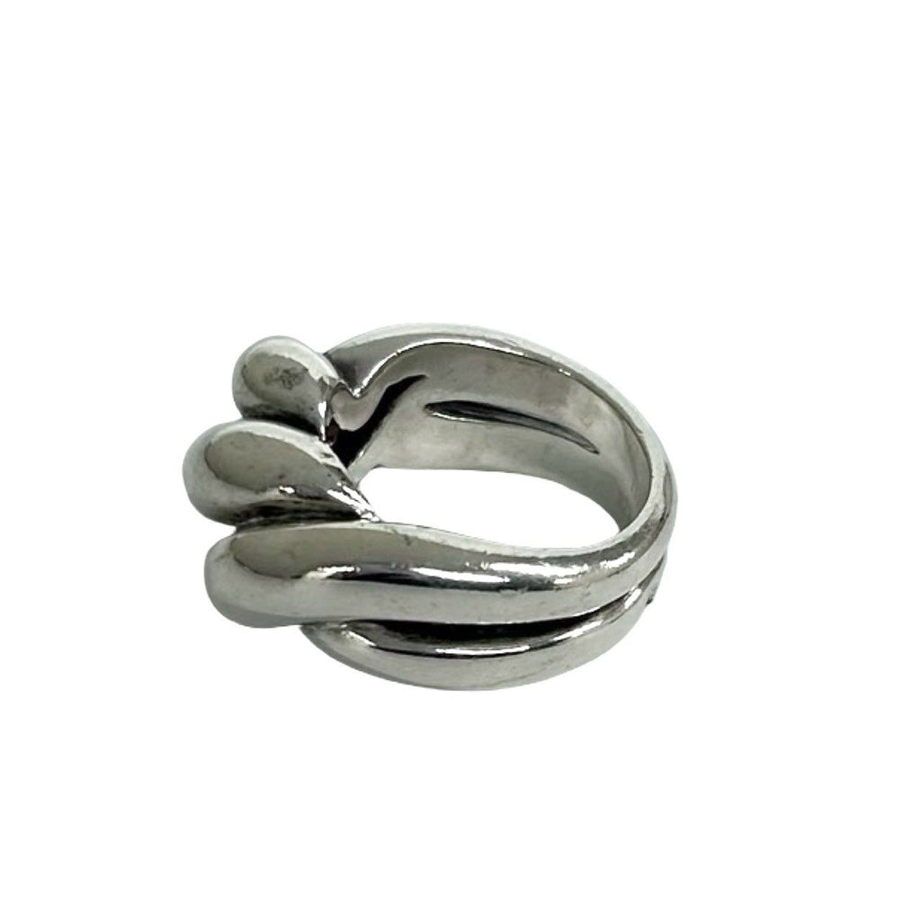 Hermes Torsade Ring 925 Sterling Silver — view 4