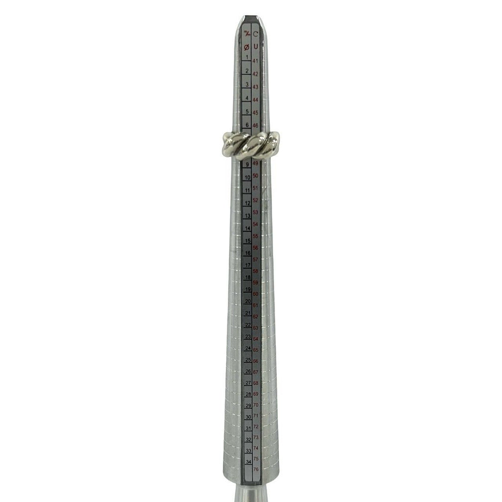 Hermes Torsade Ring 925 Sterling Silver — view 7