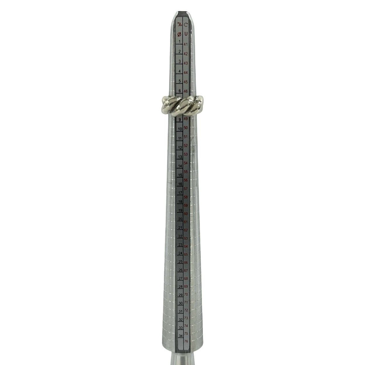 Hermes Torsade Ring 925 Sterling Silver — view 7