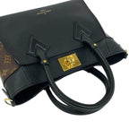Louis Vuitton on My Side PM Monogram Leather 2-Way Shoulder Bag Black Brown — view 4
