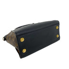 Louis Vuitton on My Side PM Monogram Leather 2-Way Shoulder Bag Black Brown — view 7