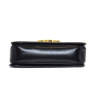 Celine Shoulder Bag Teen Triomphe Black Shiny Calfskin Gold — view 4