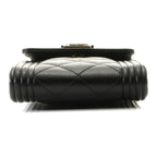 Chanel Boy Quilted Chain Phone Case Black Caviar — view 3