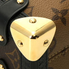 Louis Vuitton Side Trunk PM Tag Shoulder Bag Monogram Reverse Camel — view 6