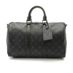 Louis Vuitton Keepall Bandouliere 35 Tag Boston Bag Monogram Eclipse Reverse