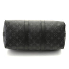 Louis Vuitton Keepall Bandouliere 35 Tag Boston Bag Monogram Eclipse Reverse — view 3