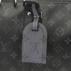 Louis Vuitton Keepall Bandouliere 35 Tag Boston Bag Monogram Eclipse Reverse — view 6