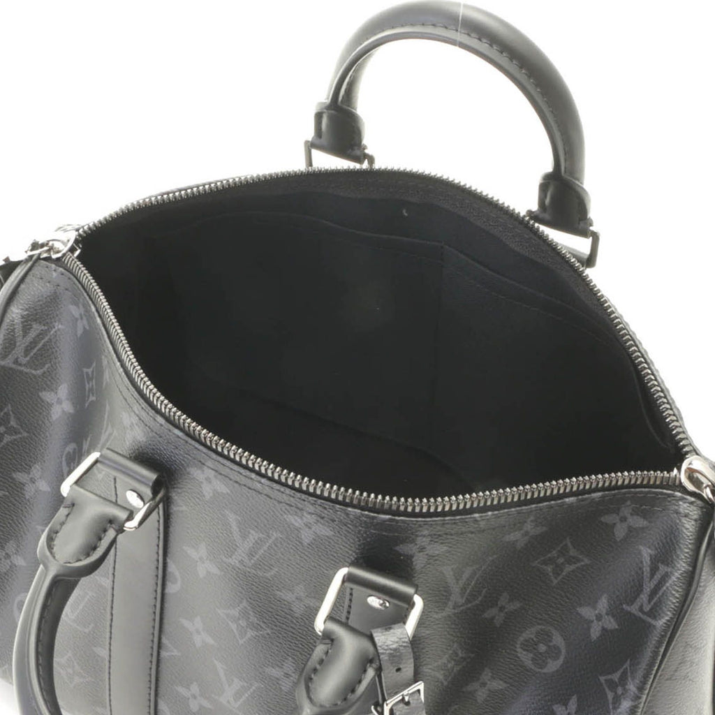 Louis Vuitton Keepall Bandouliere 35 Tag Boston Bag Monogram Eclipse Reverse — view 7