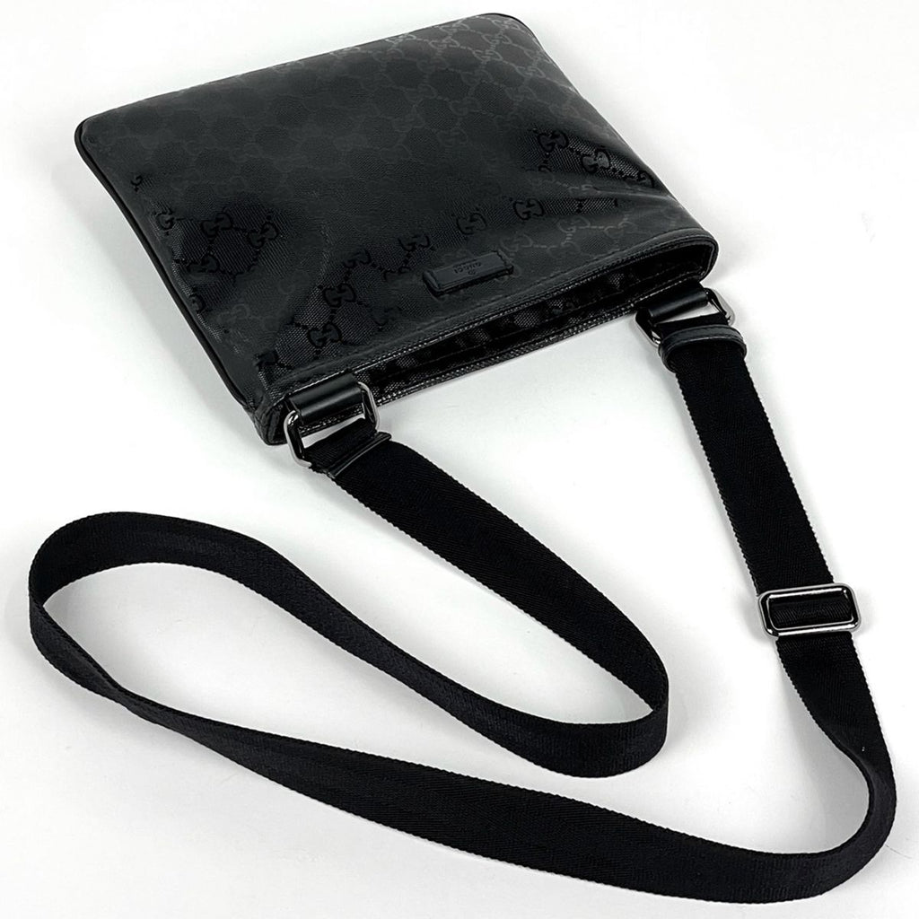 Gucci GG Supreme Shoulder Bag Black — view 6