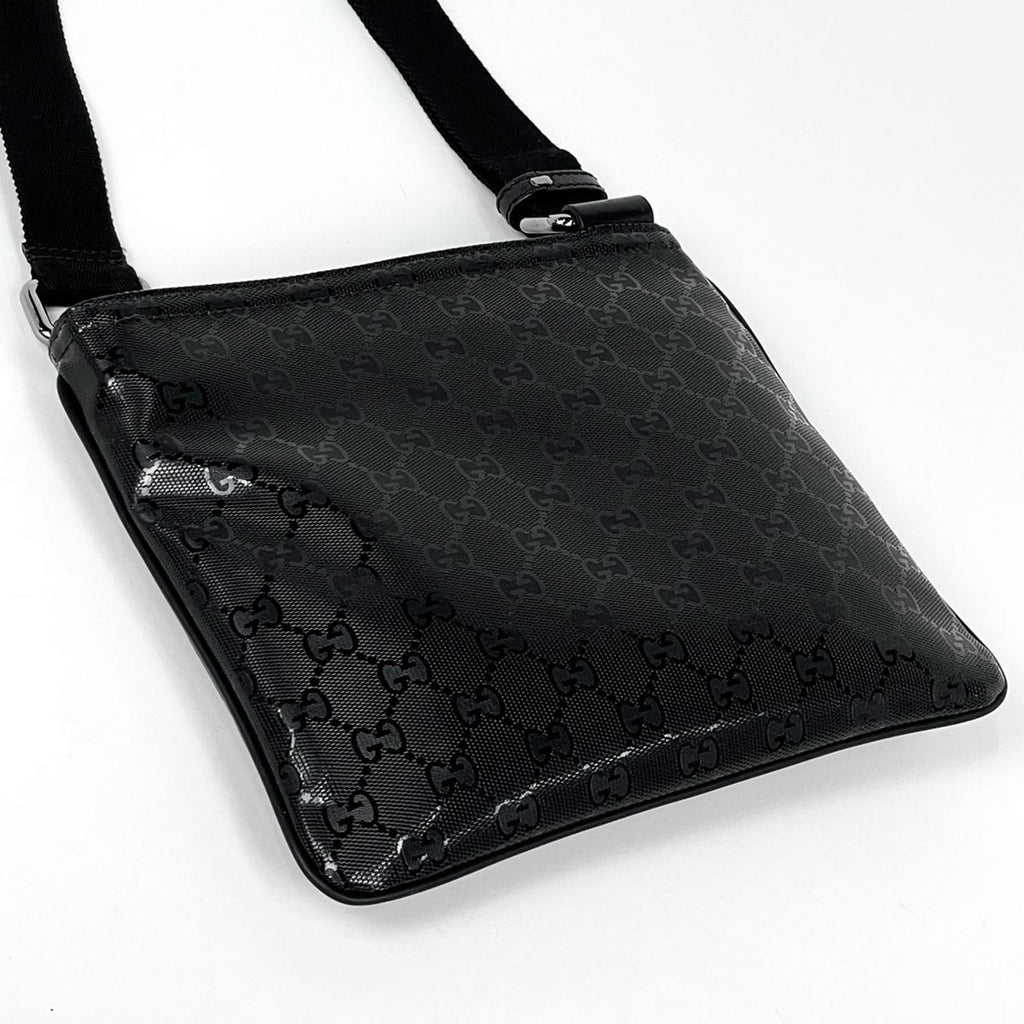 Gucci GG Supreme Shoulder Bag Black — view 2