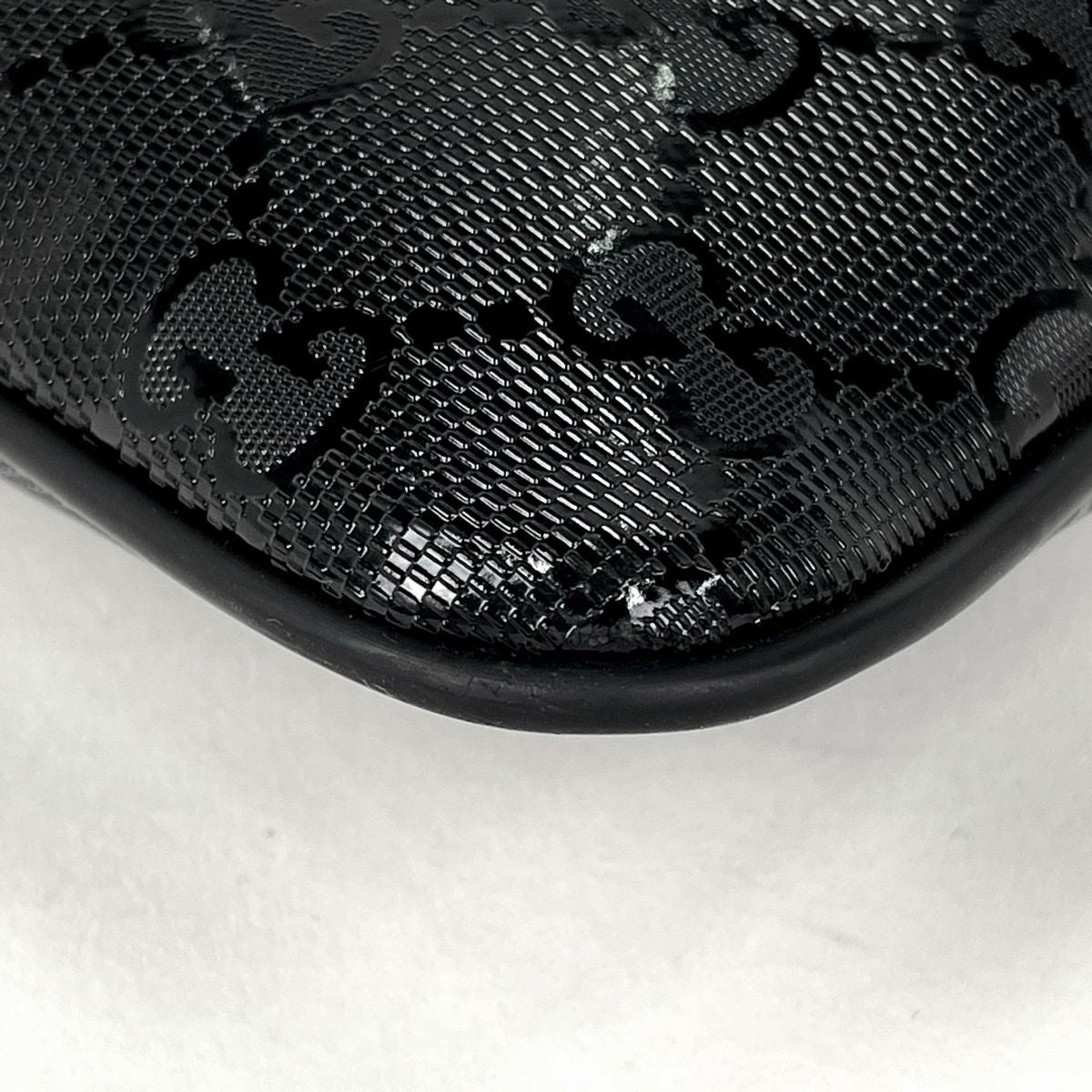 Gucci GG Supreme Shoulder Bag Black — view 3
