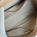 Prada 2-Way Zipper Crossbody Beige Gold — view 4