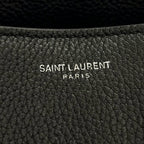 Saint Laurent Paris Tote Sac de Jour Shoulder Leather Black — view 4
