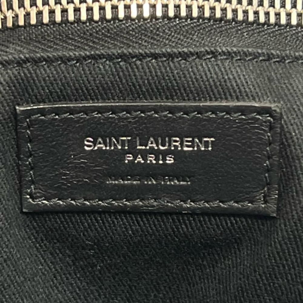 Saint Laurent Paris Tote Sac de Jour Shoulder Leather Black — view 6