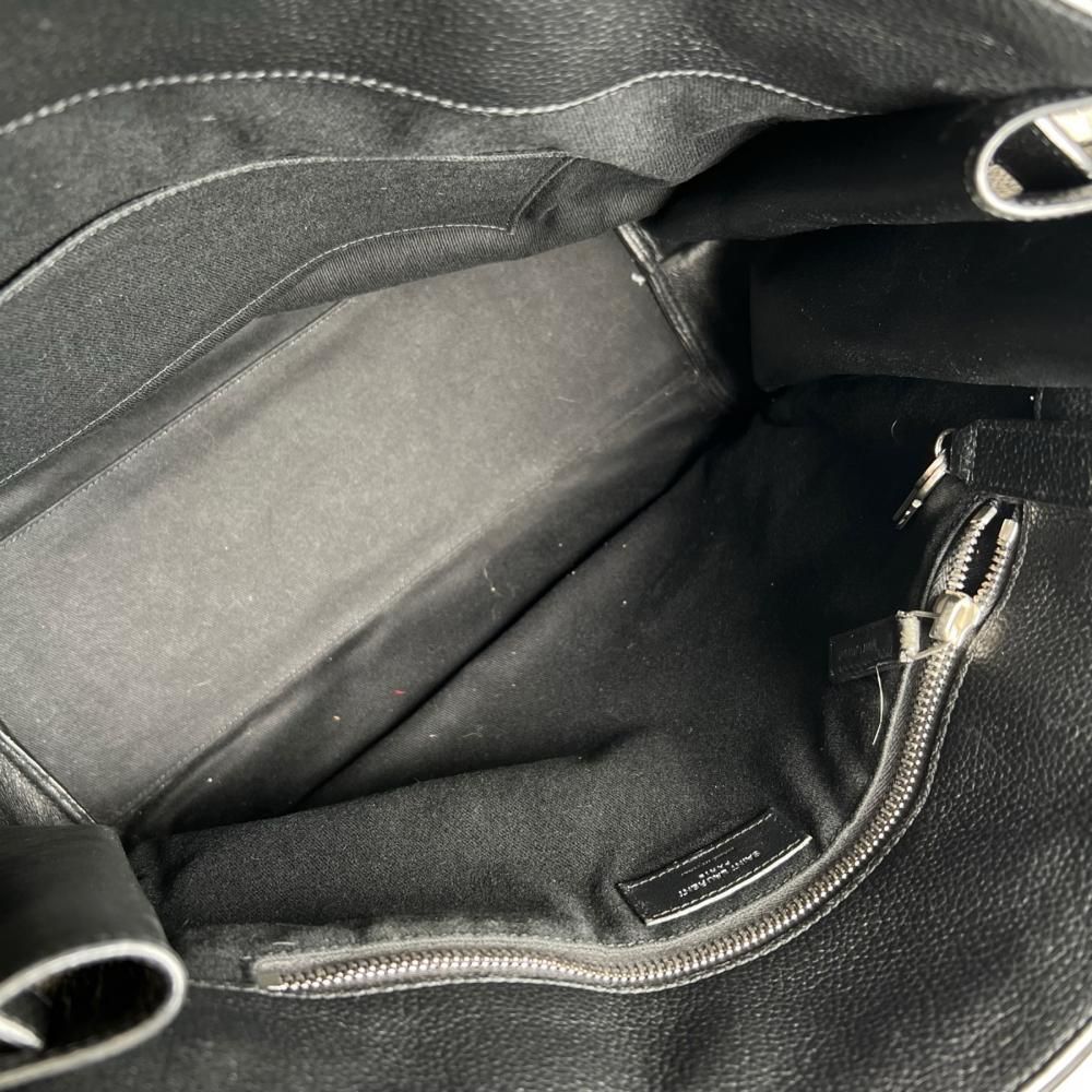Saint Laurent Paris Tote Sac de Jour Shoulder Leather Black — view 7