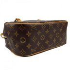 Louis Vuitton Cite MM Square Shoulder Bag Monogram Canvas Brown Gold — view 3