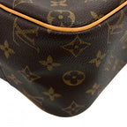 Louis Vuitton Cite MM Square Shoulder Bag Monogram Canvas Brown Gold — view 8