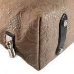 Louis Vuitton Tote Antia Hobo PM Monogram Shoulder Lambskin Brown Silver — view 7
