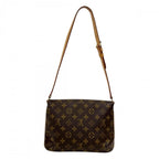 Louis Vuitton Shoulder Bag Musette Tango Monogram Canvas Brown Gold — view 2