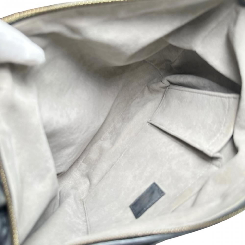 Louis Vuitton Shoulder Bag Monogram Olympe Nimbus PM Lambskin Gray Gold — view 4