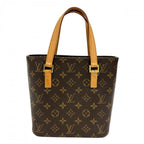 Louis Vuitton Handbag Vavin PM Monogram Canvas Brown Gold