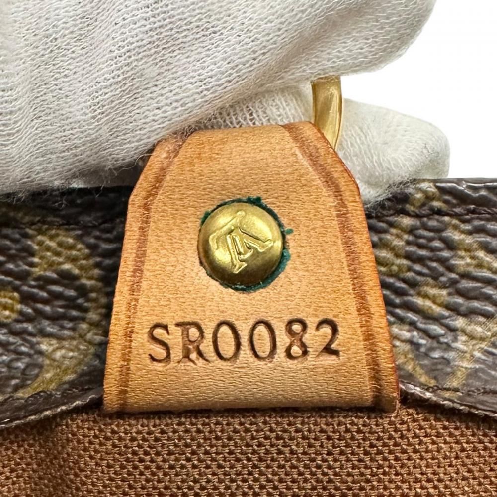 Louis Vuitton Handbag Vavin PM Monogram Canvas Brown Gold — view 6