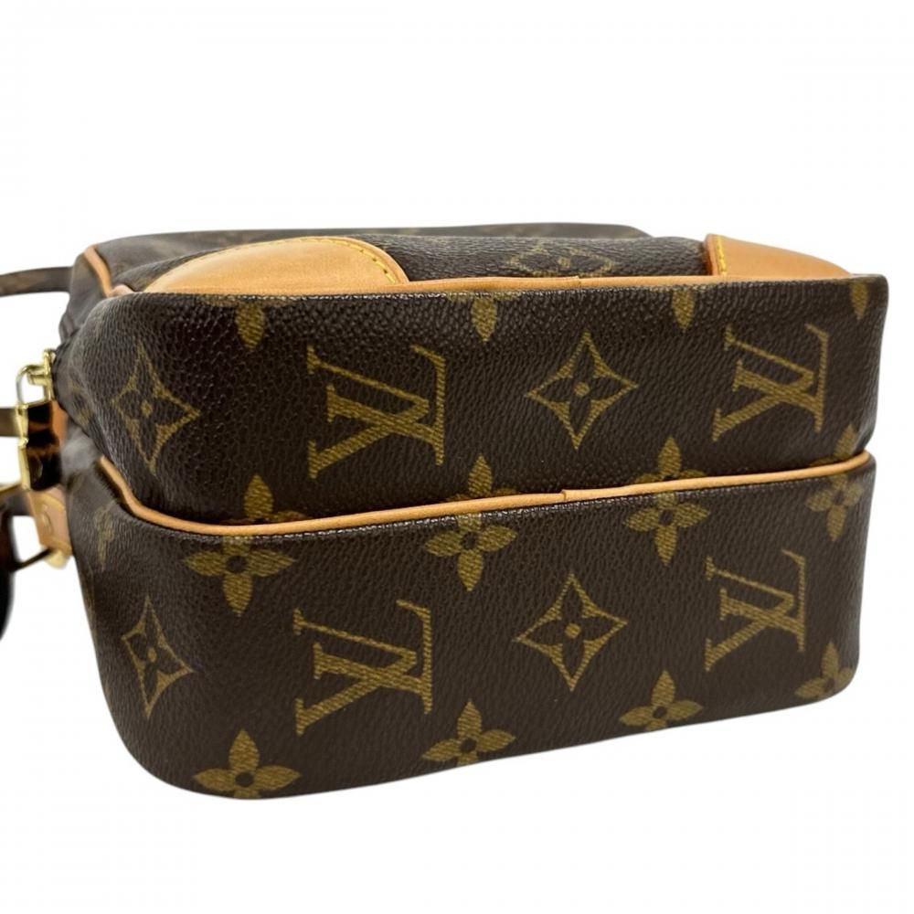 Louis Vuitton Shoulder Bag Amazon Crossbody Monogram Canvas Brown Gold — view 3