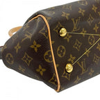 Louis Vuitton Handbag Tivoli PM Monogram Canvas Brown Gold — view 7