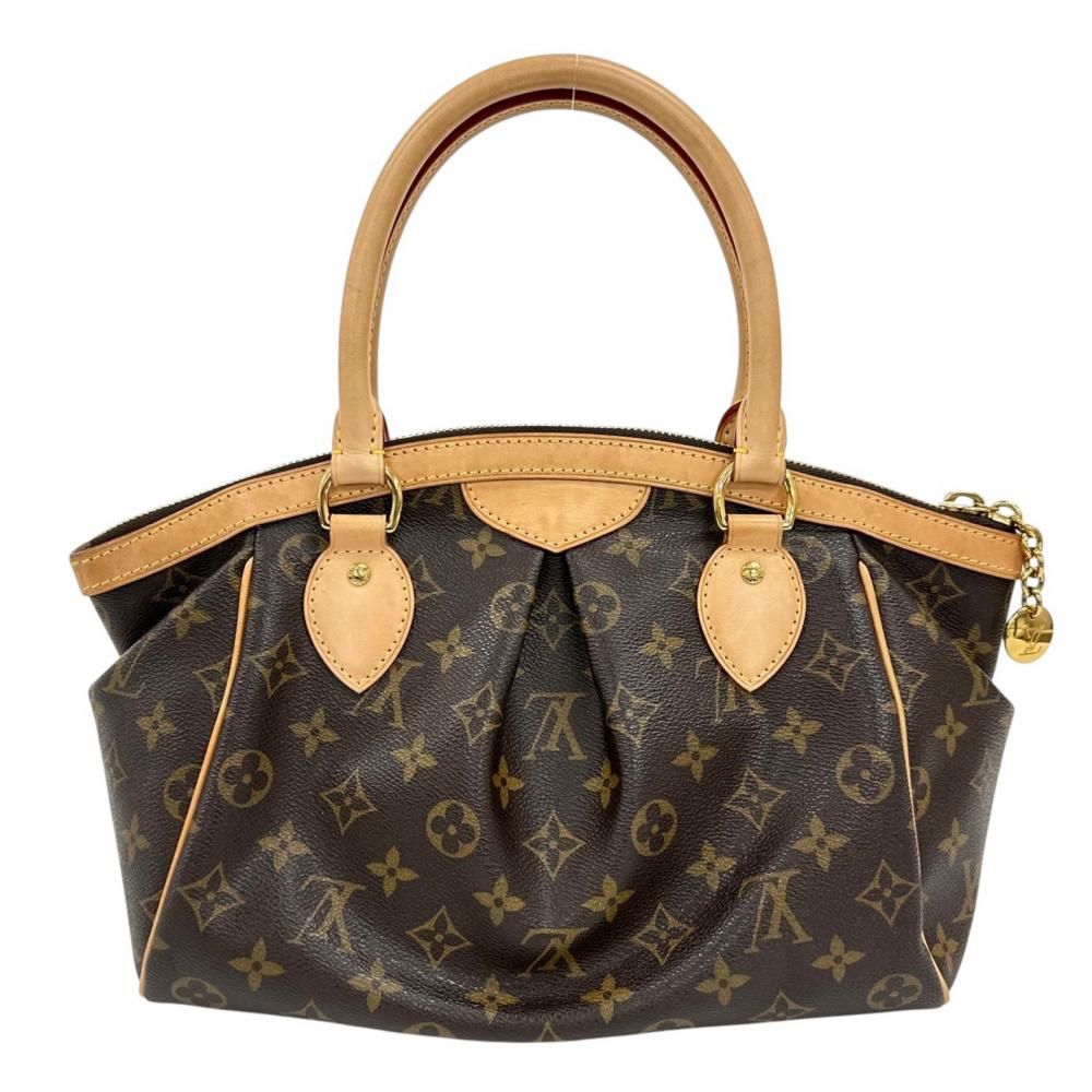 Louis Vuitton Handbag Tivoli PM Monogram Canvas Brown Gold — view 2