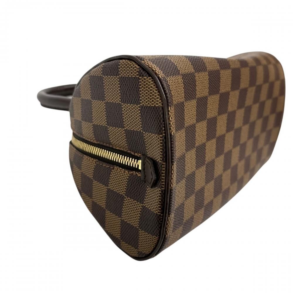 Louis Vuitton Handbag Damier Ebene Riviera PM Mini Canvas Brown Gold — view 7
