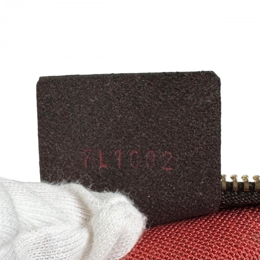 Louis Vuitton Handbag Navona Pouch Damier Canvas Brown — view 6