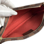 Louis Vuitton Handbag Navona Pouch Damier Canvas Brown — view 4