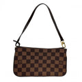 Louis Vuitton Handbag Navona Pouch Damier Canvas Brown