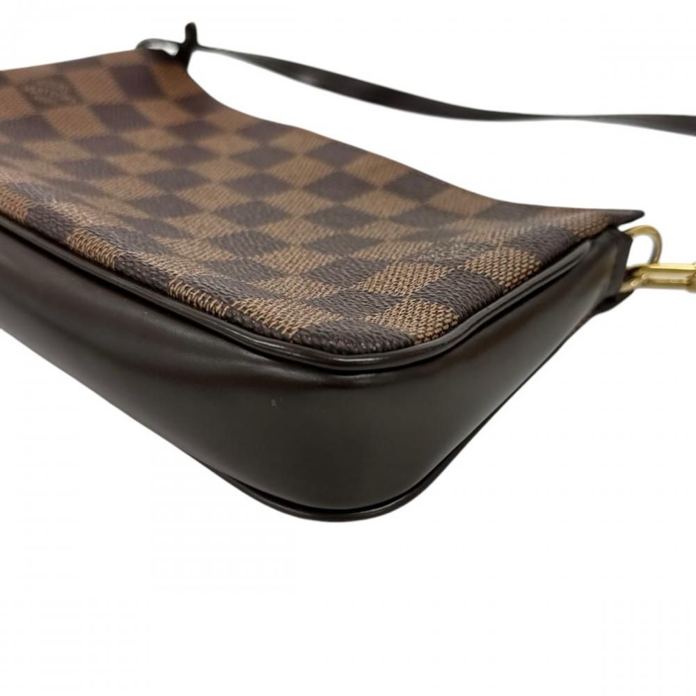 Louis Vuitton Handbag Navona Pouch Damier Canvas Brown — view 8