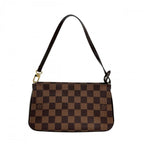 Louis Vuitton Handbag Navona Pouch Damier Canvas Brown — view 2