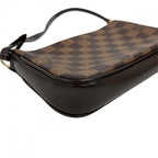 Louis Vuitton Handbag Navona Pouch Damier Canvas Brown — view 7
