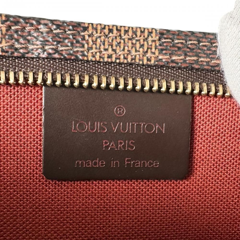 Louis Vuitton Handbag Navona Pouch Damier Canvas Brown — view 5