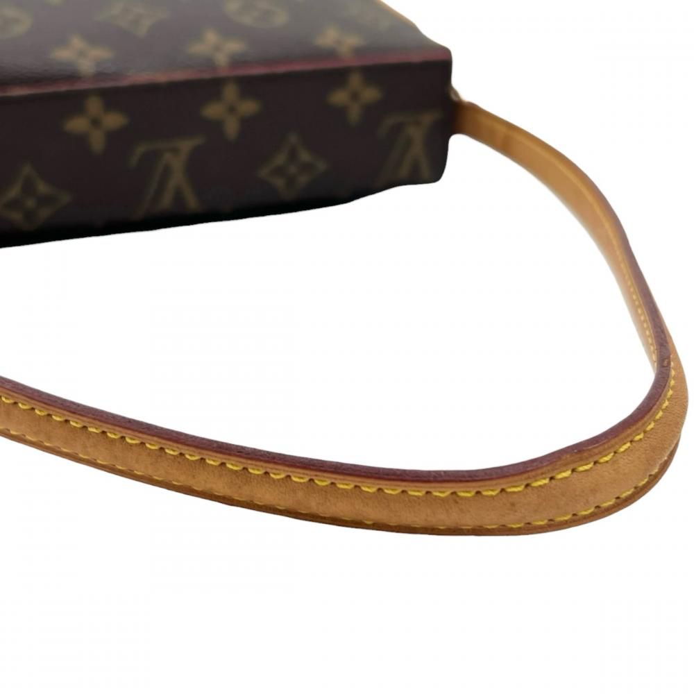 Louis Vuitton Handbag Recital Single Handle Monogram Canvas Brown Gold — view 8