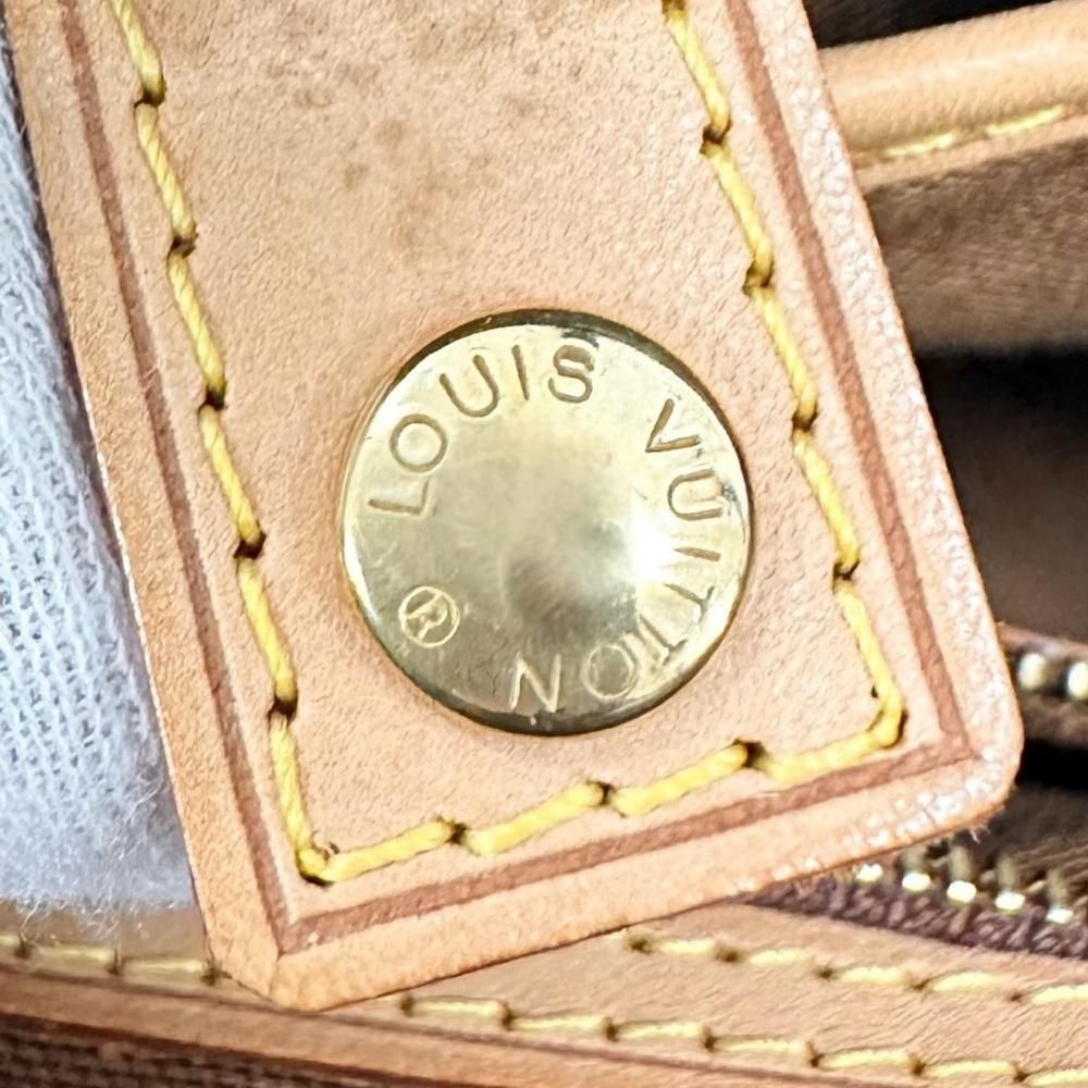 Louis Vuitton Handbag Vavin PM Monogram Canvas Brown Gold — view 6