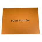 Louis Vuitton Scarf Logomania LV Logo Wool Silk Ruby — view 8