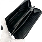 Louis Vuitton Wallet Zippy Horizontal Zip Around Leather Monogram Midnight — view 4