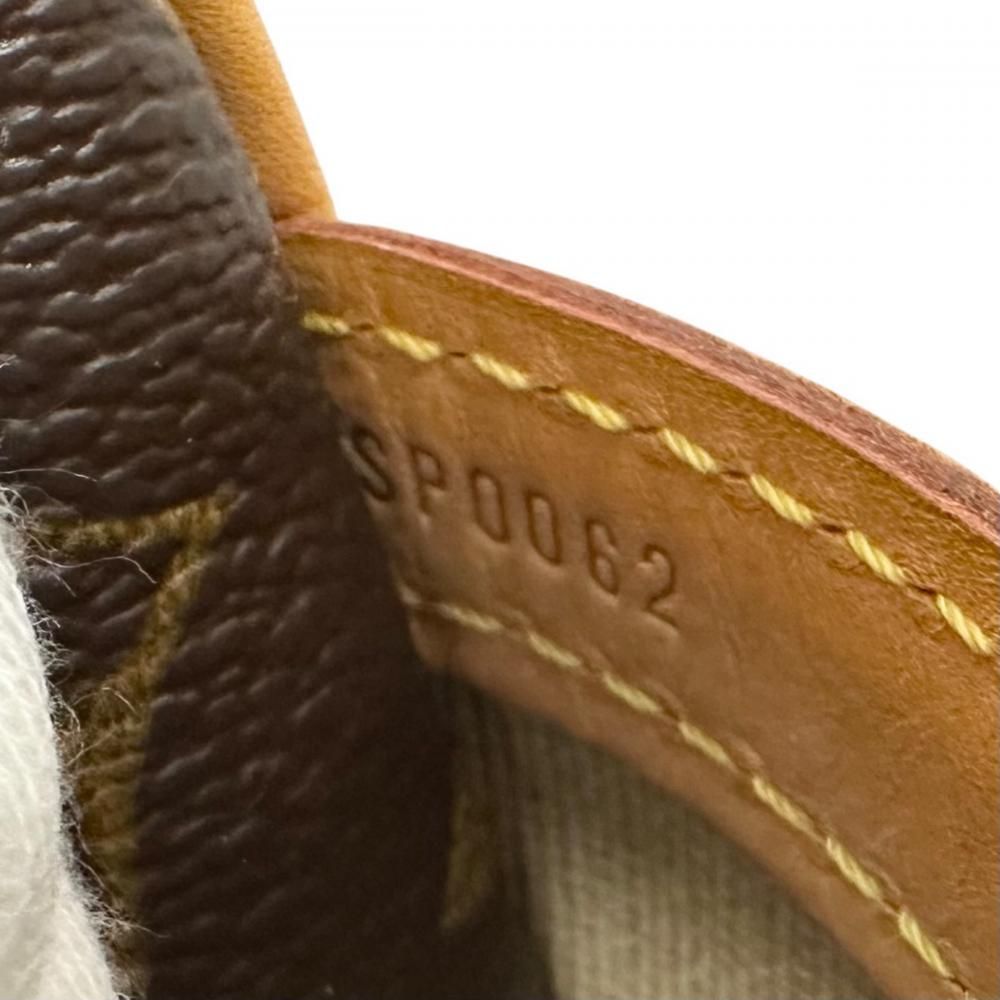 Louis Vuitton Shoulder Bag Reporter PM Crossbody Monogram Canvas Brown Gold — view 6