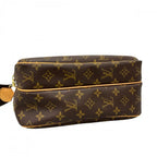 Louis Vuitton Shoulder Bag Reporter PM Crossbody Monogram Canvas Brown Gold — view 3