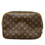 Louis Vuitton Shoulder Bag Reporter PM Crossbody Monogram Canvas Brown Gold — view 2