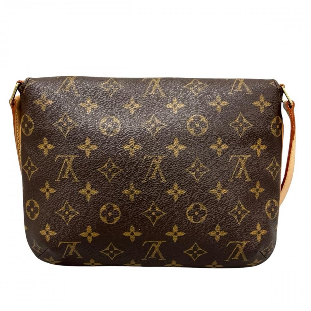 Louis Vuitton Shoulder Bag Musette Tango Long Crossbody Monogram Canvas Brown — view 2