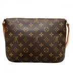 Louis Vuitton Shoulder Bag Musette Tango Long Crossbody Monogram Canvas Brown — view 2