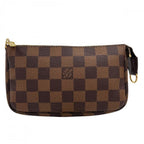 Louis Vuitton Pouch Damier Ebene Pochette Accessoires Brown Gold