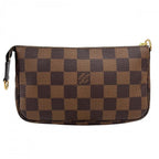 Louis Vuitton Pouch Damier Ebene Pochette Accessoires Brown Gold — view 2