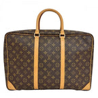 Louis Vuitton Sirius 45 LV Logo Travel Bag Monogram Canvas Brown Gold — view 2