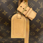 Louis Vuitton Sirius 45 LV Logo Travel Bag Monogram Canvas Brown Gold — view 8